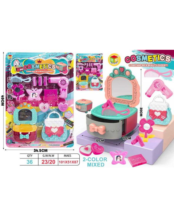 Σετ τουαλέτα ομορφιάς mini - 5825