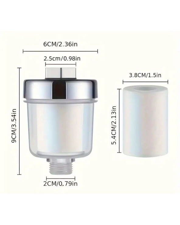 Φίλτρο νερού ντουζιέρας - QZ-01