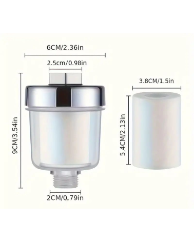 Φίλτρο νερού ντουζιέρας - QZ-01