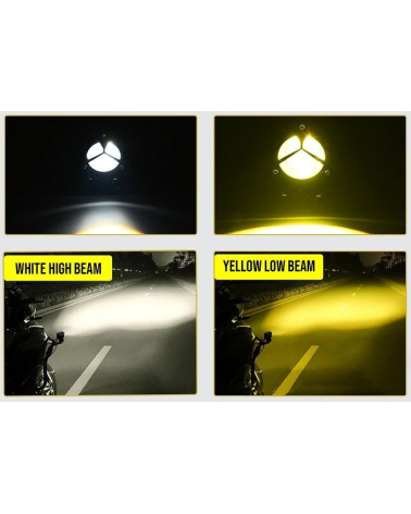 Προβολέας μοτοσυκλέτας LED - Σετ 2Χ - 3104707