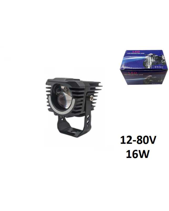 Προβολέας μοτοσυκλέτας LED - 16W - 12/24V - 3104504/26