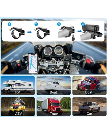 Αντάπτορας φόρτισης μοτοσυκλέτας USB - MQ3103