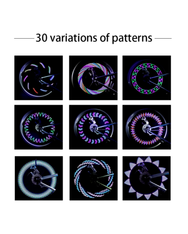 Προβολέας φωτισμού ζάντας ποδηλάτου - SJ-10726