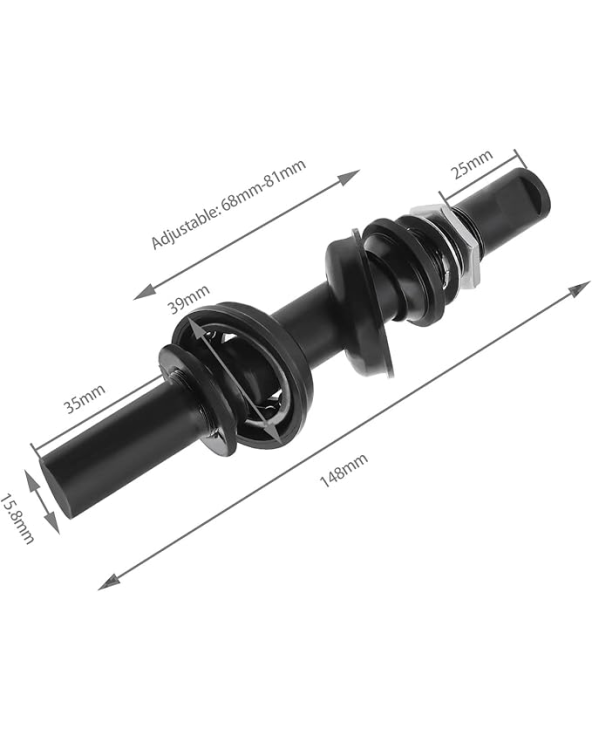 Άξονας ποδηλάτου με κύπελλα - S58-28