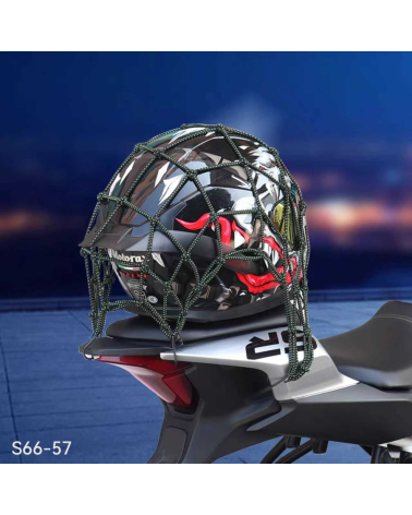 Προστατευτικό δίχτυ αποσκευών μοτοσυκλέτας - S66-57 - 40*40cm