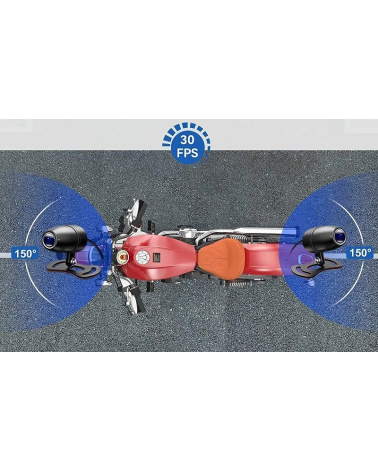Καταγραφικό μοτοσυκλέτας - 3   - M4A - WiFi