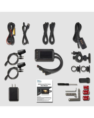 Καταγραφικό μοτοσυκλέτας - 3   - M4A - WiFi