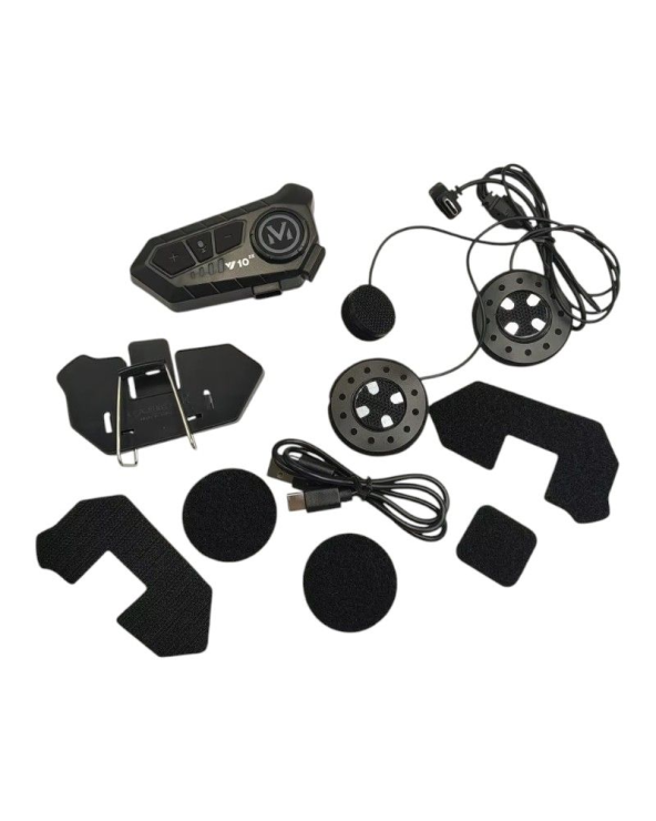 Ασύρματη ενδοεπικοινωνία κράνους μοτοσυκλέτας - Bluetooth - Y10-2X