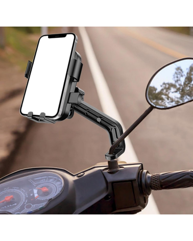 Βάση στήριξης smartphone ποδηλάτου/μοτοσυκλέτας - YC-M2 - 811887 - Pink