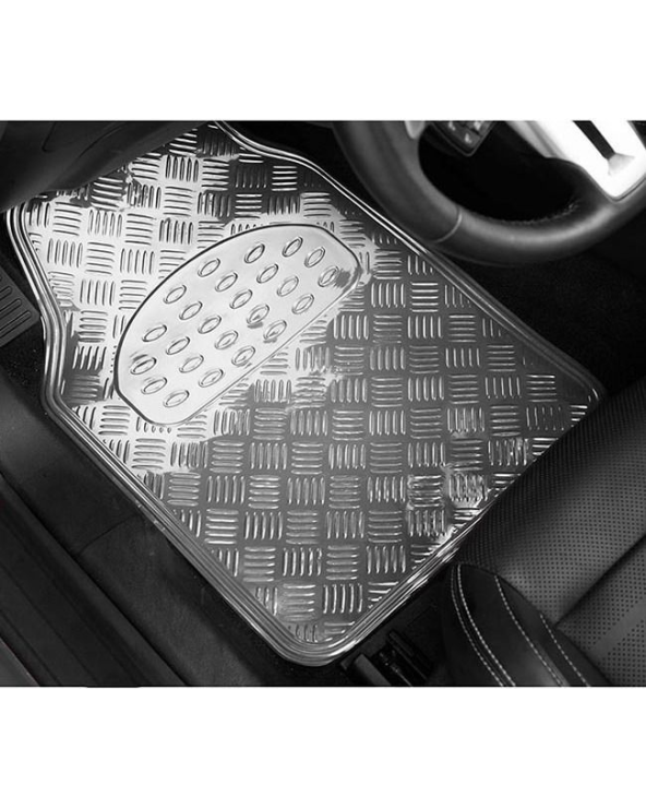 Πατάκια αυτοκινήτου - Celebrity Car - 016 - 4pcs - 122292 - Silver