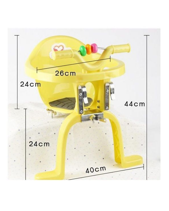 Παιδικό κάθισμα ποδηλάτου - S70-56 - 652930 - Yellow
