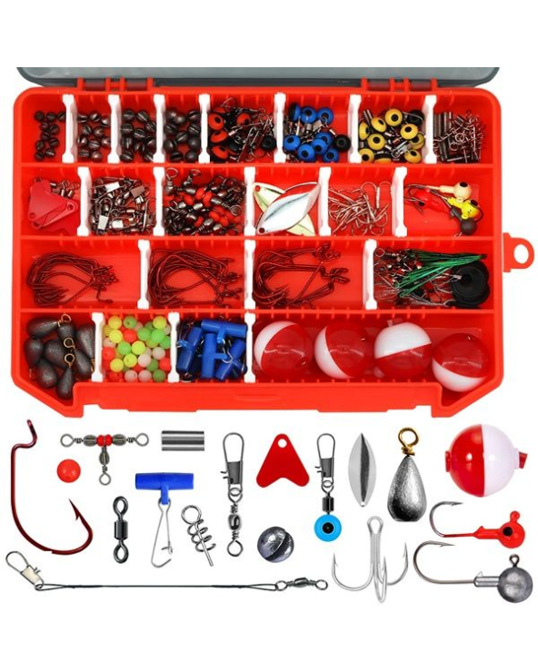 Σετ αξεσουάρ ψαρέματος σε θήκη - 263