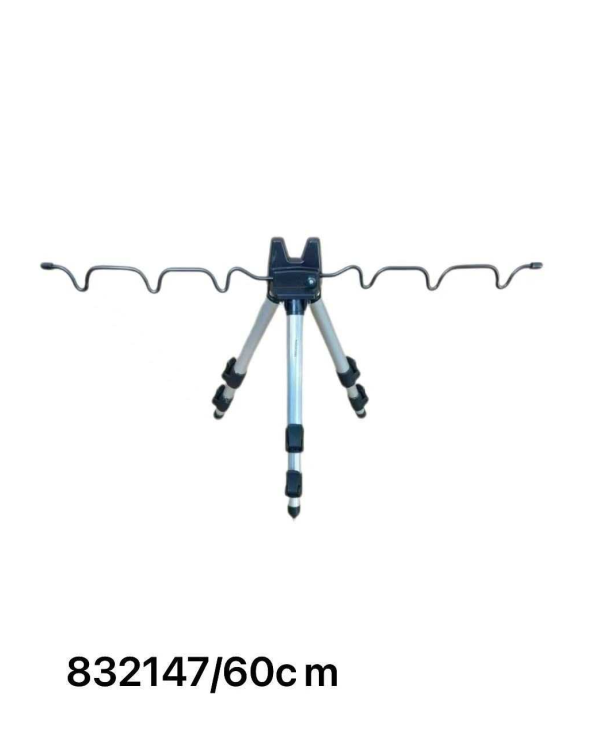 Βάση στήριξης καλαμιών 6 θέσεων - Μεταλλική - 60cm