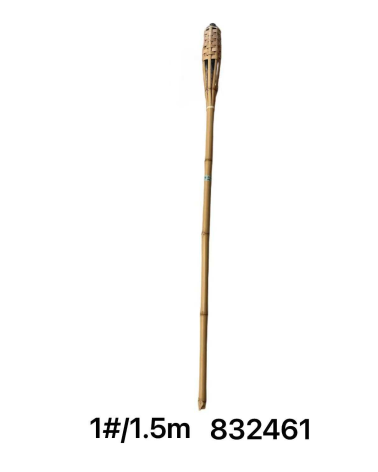 Δάδα παραφινέλαιου Μπαμπού καρφωτή - 1.5m
