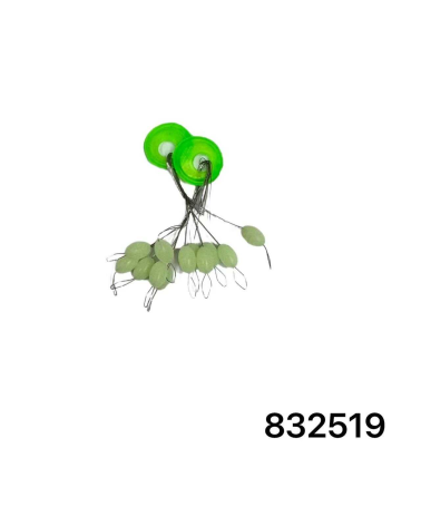 Στόπερ με φλοτέρ ανύψωσης πετονιάς φωσφορίζον - 3XL/4