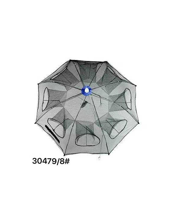 Πτυσσόμενη παγίδα ψαρέματος γαρίδων - 8 θήκες