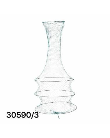 Πτυσσόμενο ψαροκάλαθο φύλαξης ψαριών - Δίχτυ - 30cm