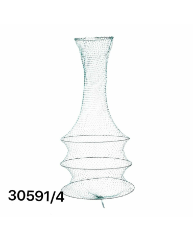 Πτυσσόμενο ψαροκάλαθο φύλαξης ψαριών - Δίχτυ - 40cm