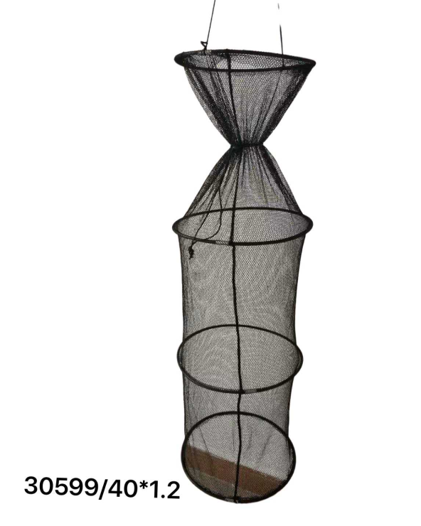 Πτυσσόμενο ψαροκάλαθο φύλαξης ψαριών - Δίχτυ - 40x80cm