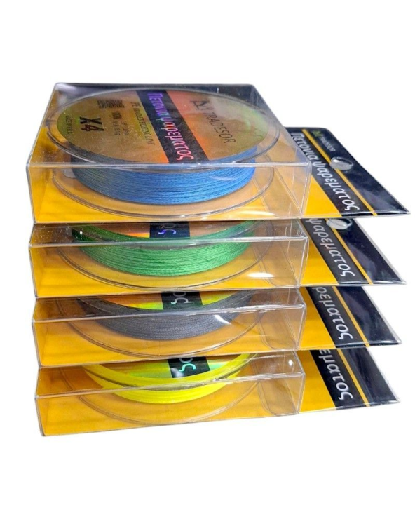 Πετονιά ψαρέματος - Νήμα χρωματιστό - 100m - 0.18mm