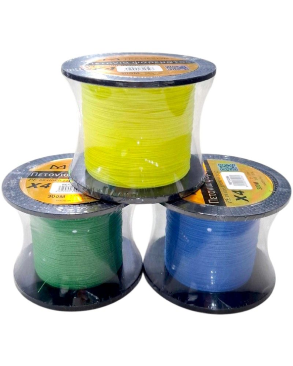 Πετονιά ψαρέματος - Νήμα χρωματιστό - 300m - 0.18mm