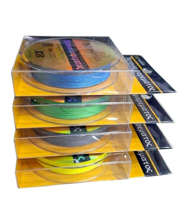 Πετονιά ψαρέματος - Νήμα χρωματιστό - 100m - 0.18mm