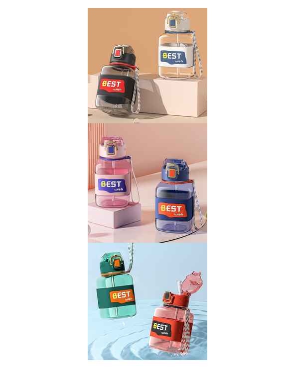 Φορητό παγούρι πλαστικό - BK8027 BEST - 850ml