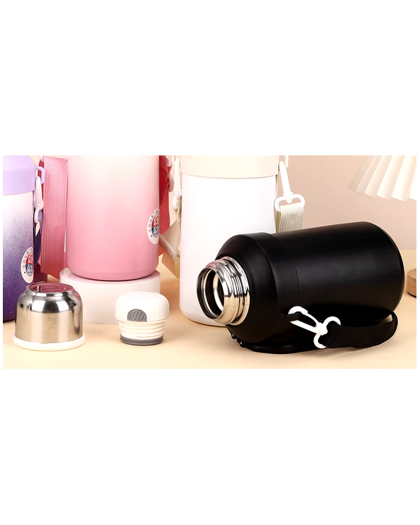 Φορητό παγούρι-θερμός με χειρολαβή - 1000ml - 123743 - Light Blue