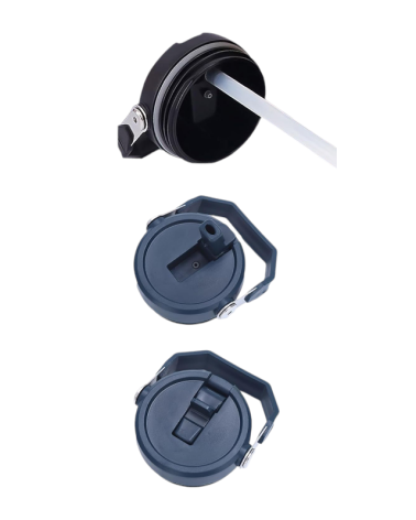 Φορητό παγούρι-θερμός - 1000ml - 123811 - Black