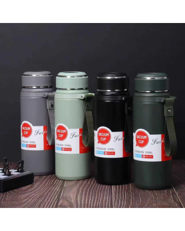 Φορητό παγούρι-θερμός - 1000ml - 168443 - Dark Green