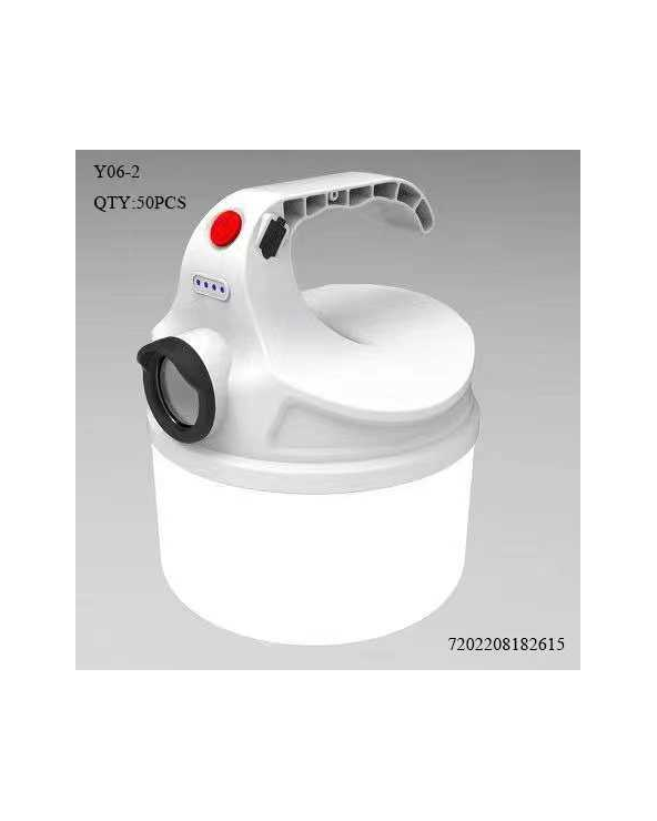 Επαναφορτιζόμενος φακός & φαναράκι LED – Y06-2