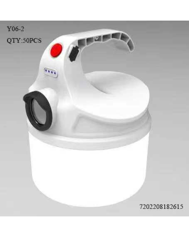 Επαναφορτιζόμενος φακός & φαναράκι LED – Y06-2