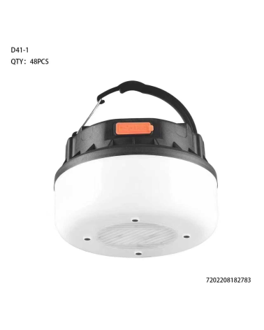 Επαναφορτιζόμενη λάμπα-φαναράκι LED - D41-1