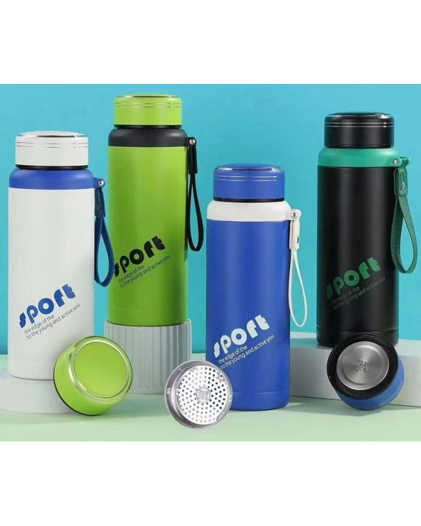 Φορητό παγούρι-θερμός - ZS9140 - 600ml - 191406 - Black