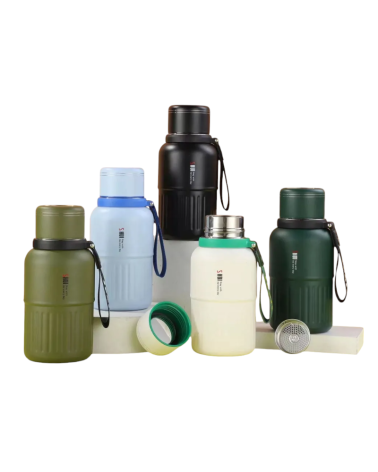 Φορητό παγούρι-θερμός - ZS9201 - 800ml - 192014 - White