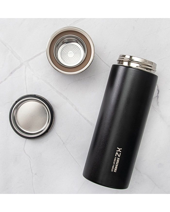 Φορητό παγούρι-θερμός - 600ml - XZ7765 - 207650 - Black