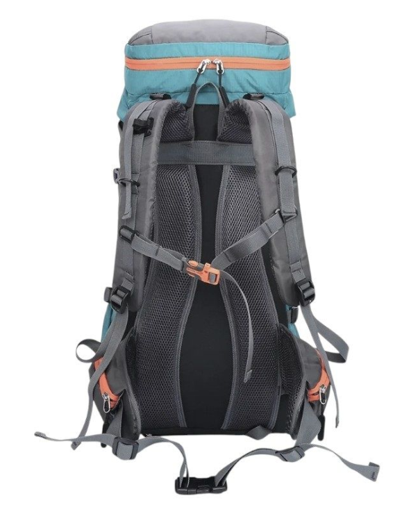 Σακίδιο πλάτης ορειβατικό - H2401 - 65L+5L - 251593 - Light Blue