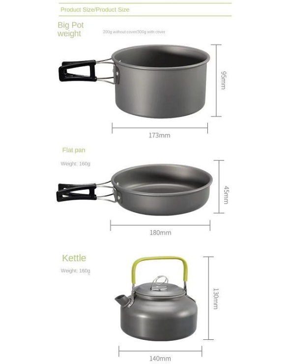 Φορητό σετ μαγειρικής εξωτερικού χώρου - SK21