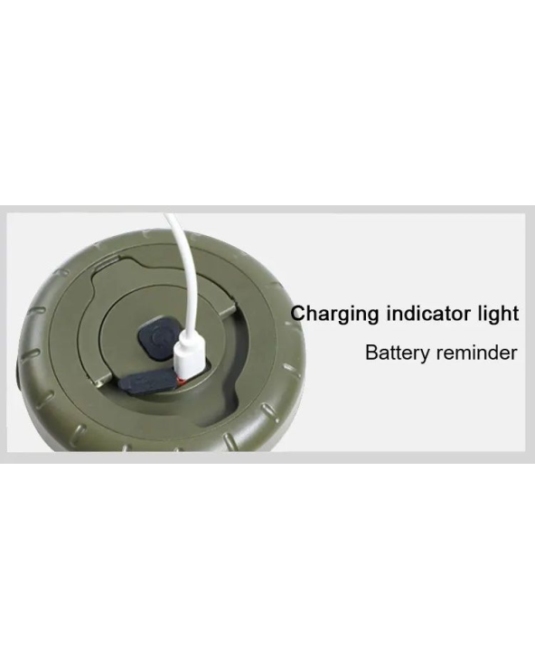 Επαναφορτιζόμενη λάμπα LED με γιρλάντα φωτισμού – String Light - YD2314 - 272543 - RGB