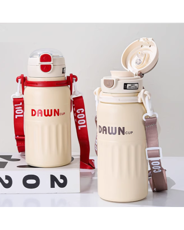 Φορητό παγούρι-θερμός - 600ml - 312574 - Beige