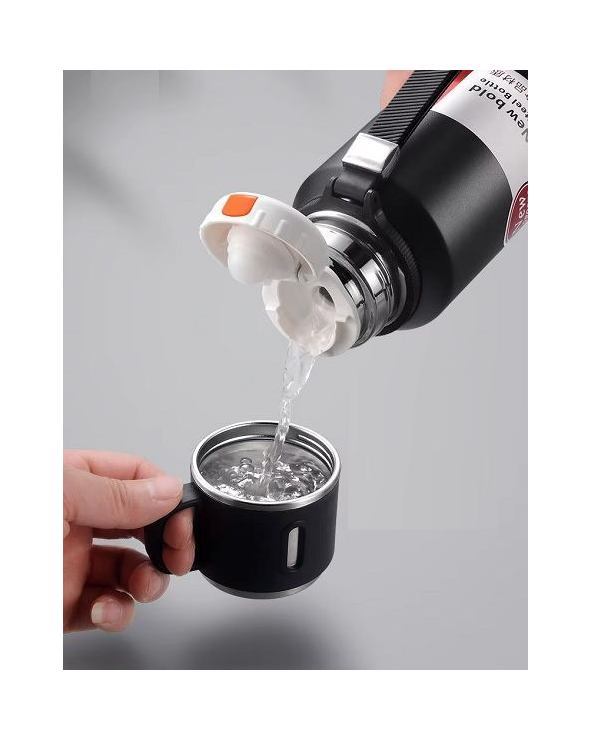 Φορητό παγούρι-θερμός - 800ml - 312604 - White