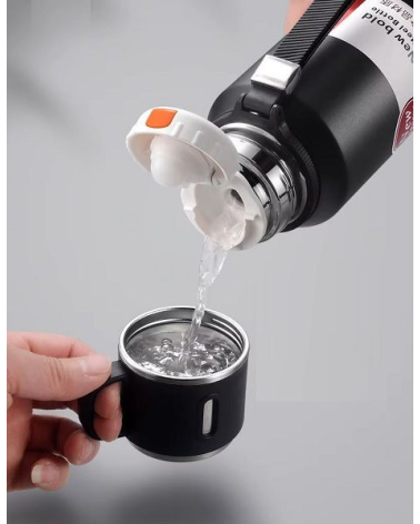 Φορητό παγούρι-θερμός - 800ml - 312604 - White