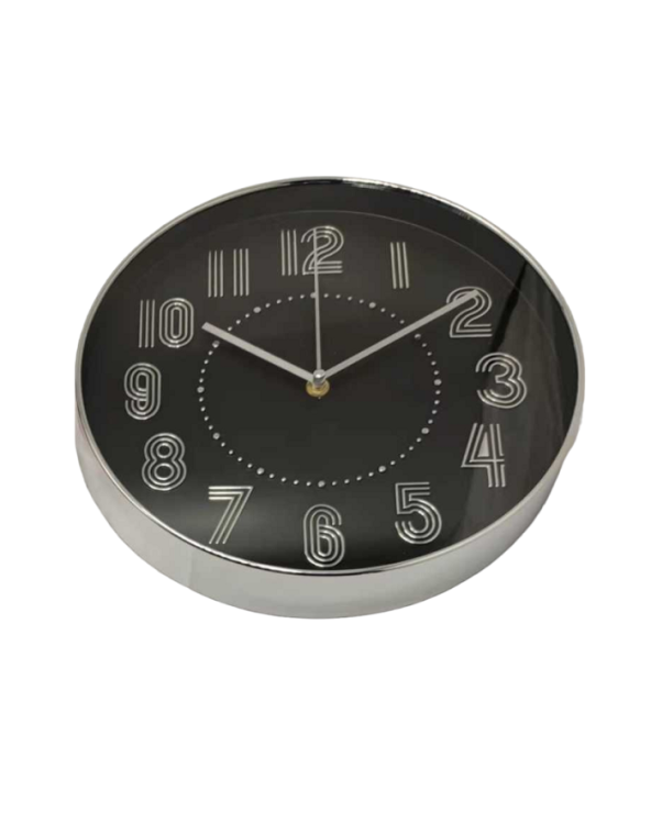 Ρολόι τοίχου – 624   – 30cm - 536245 - Black