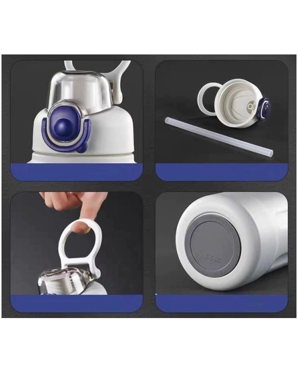 Φορητό παγούρι-θερμός - L8697 - 600ml - 541121 - Green