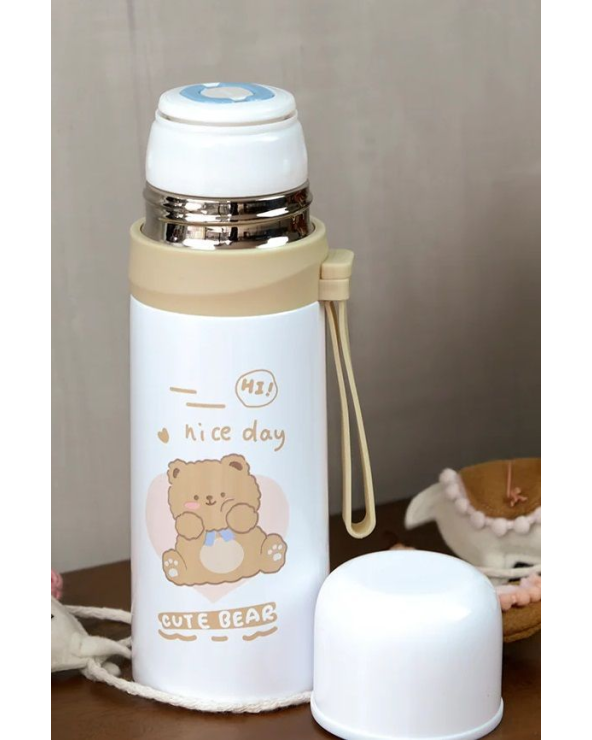 Παιδικό παγούρι-θερμός - 500ml - 616328 - Pink