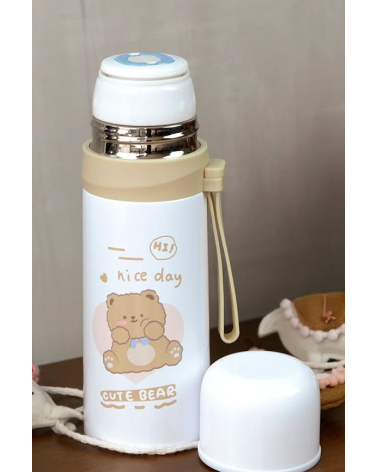 Παιδικό παγούρι-θερμός - 500ml - 616328 - Pink