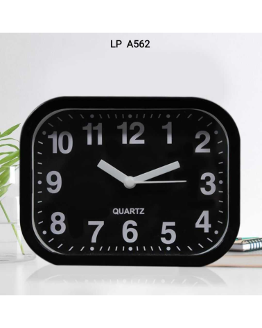 Επιτραπέζιο ρολόι - Ξυπνητήρι - A562 - 681905 - Black