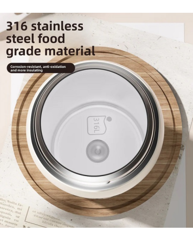 Φορητό παγούρι-θερμός - 600ml - 696420 - Red