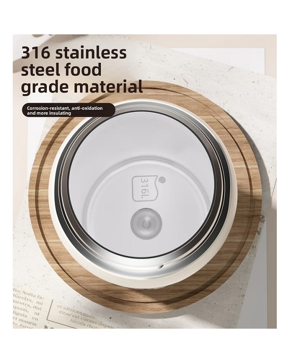 Φορητό παγούρι-θερμός - 600ml - 696420 - White