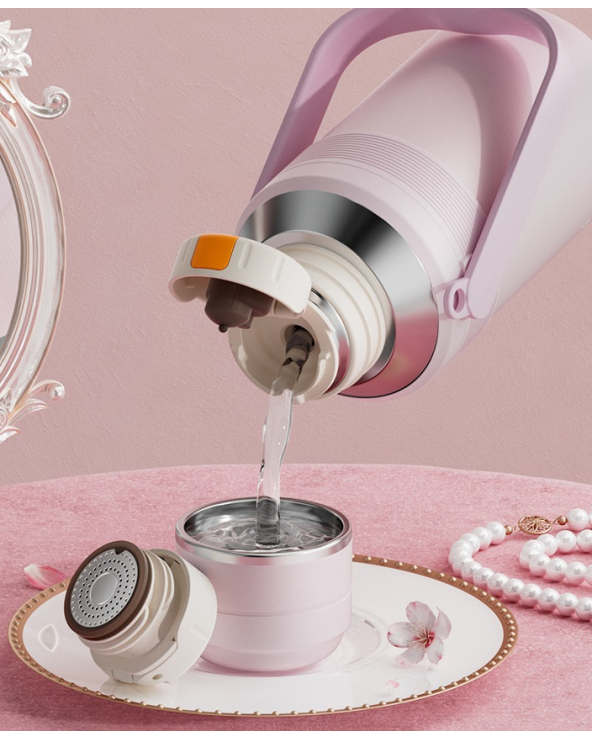 Φορητό παγούρι-θερμός - 900ml - 696475 - Black